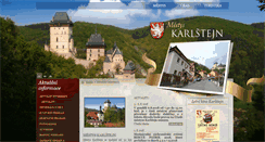 Desktop Screenshot of mestys-karlstejn.cz